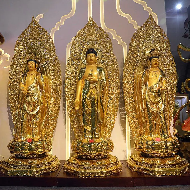 순수 구리 서부 삼성 불상